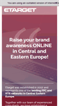 Mobile Screenshot of etarget.eu