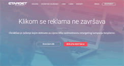 Desktop Screenshot of etarget.hr